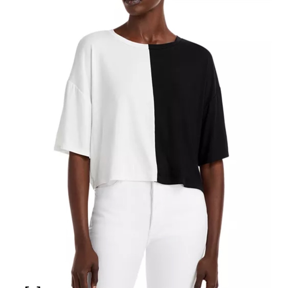 Black and white top